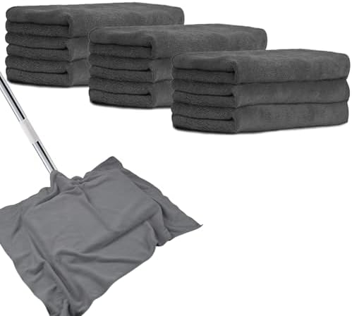 9 Pcs Extra Large Microfiber Cleaning Cloth, Microfiber Towels by Unknown