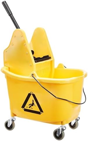 Amazon Basics Floor Cleaning Rectangular Mop Bucket by AmazonBasics