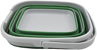 SAMMART 10L Collapsible Rectangular Handy Basket/Bucket - Image 2
