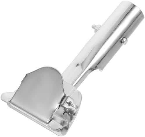 Garneck Mop Handle Clip Stainless Steel Steel Clip on Dust Mop Handle: by GARNECK