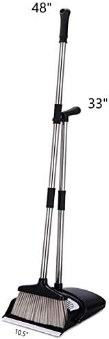 Broom and Dustpan Set, Long Handle - Image 3