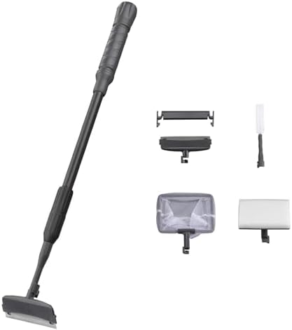 Carefree Fish 4IN1 Aquarium Cleaning Tools Long Handle Algae Scraper by CarefreeFish