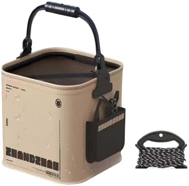 2.11 Gal Collapsible Fishing Bucket by Unknown