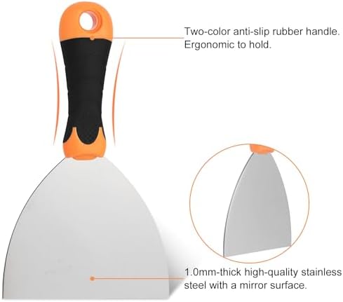 WEGAZ 3-Piece Spackle Knife Set - Image 4