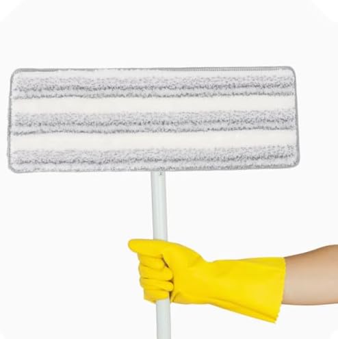 FRCOLOR Microfiber Replacement Mop Pads 5-Pack Self-Adhesive Mop Pad Refill - Image 2