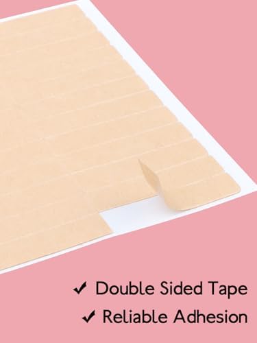 WENNALIFE 8 cm Hair Extension Tape Tabs Double-Sided - Image 3