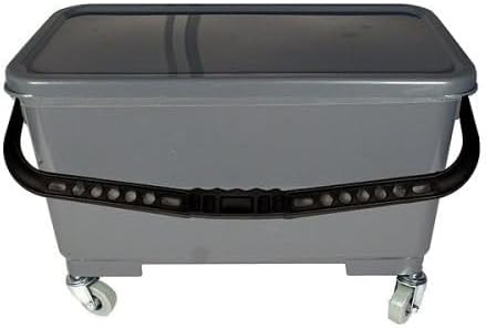MicroClean 6 Gallon Microfiber Charging Bucket, Rolling Bucket by Unknown