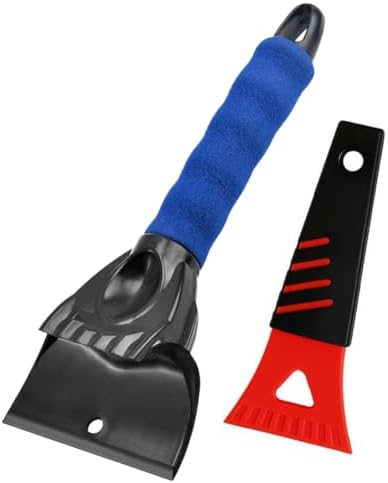 Small Ice Scraper for Cars SUVs Trucks, Non-Scratch Ice Scrapers for by AIMCOCO