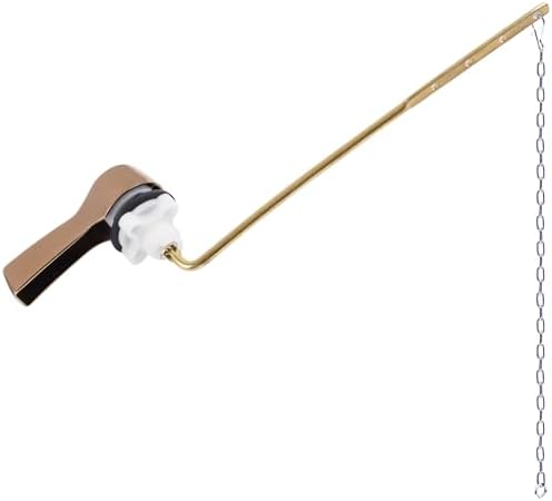 Hibbent Universal Metal Front Mount Toilet Handle Replacement Kit by Hibbent