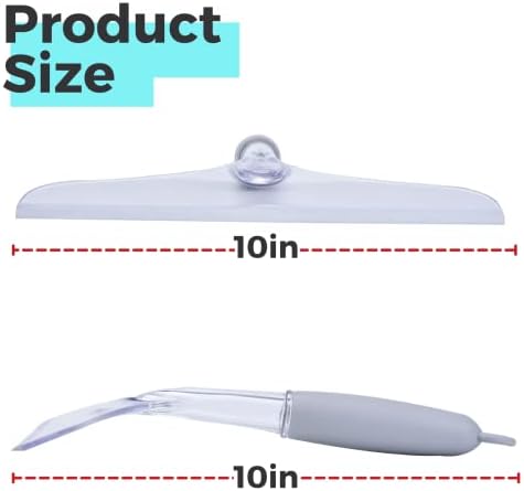 Shower Squeegee for Glass Door, 2 Pack - Image 3