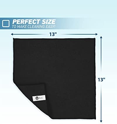 Microfiber Cleaning Cloth-50Pcs Ultra Soft Highly Absorbent Rags - Image 2