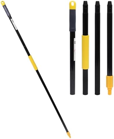 KLEEN HANDLER 61" Metal Extendable Mop/Broom Handle by BisonLife