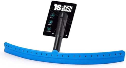 FOSHIO Window Squeegee with 18-Inch Large TPU Blade, All-Purpose Shower Squeegee by FOSHIO