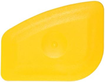 Small Handy Plastic Scraper Hard Sharp Card Round Edge - Image 2