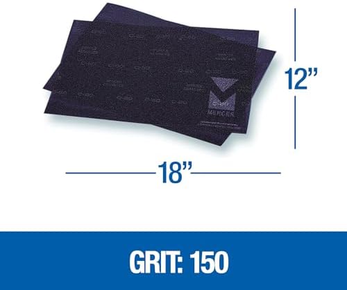 Mercer Industries 449128150 12" x 18" Floor Sanding Screen Sheets, 150 Grit - Image 2