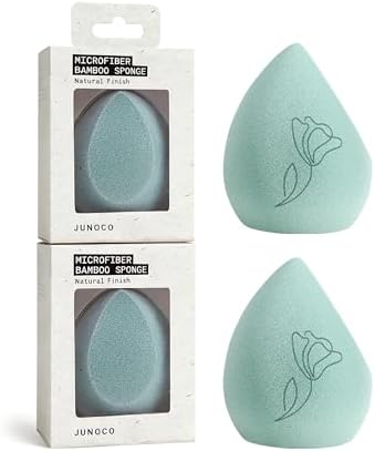 JUNO & Co. Microfiber Makeup Sponge, Dual Layer Technology by JUNOCo