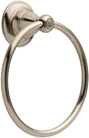 Delta Porter Hand Towel Holder SpotShield Brushed Nickel Towel Racks by DeltaFaucet