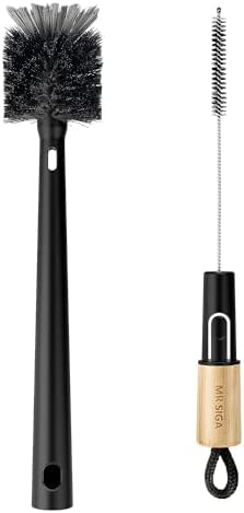 MR.SIGA Water Bottle Brush and Straw Cleaner Brush, Long Handle Bottle Cleaner by MRSIGA
