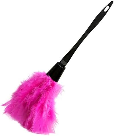 14 Inch Turkey Feather Duster – Lightweight Cleaning Brush by AIDUZETY