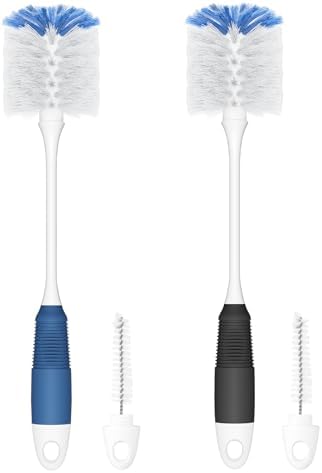 Amazer Bottle Brush Cleaner, Long Flexible Handle Bottle Brush Scrub by Amazer