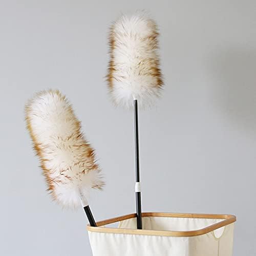 Lambswool Duster with Telescoping Plastic Handle，Washable（27-43 inches） - Image 4