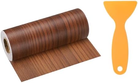 HARFINGTON Wood Grain Repair Tape 6" x 33ft Self Adhesive Repair Patch by HARFINGTON