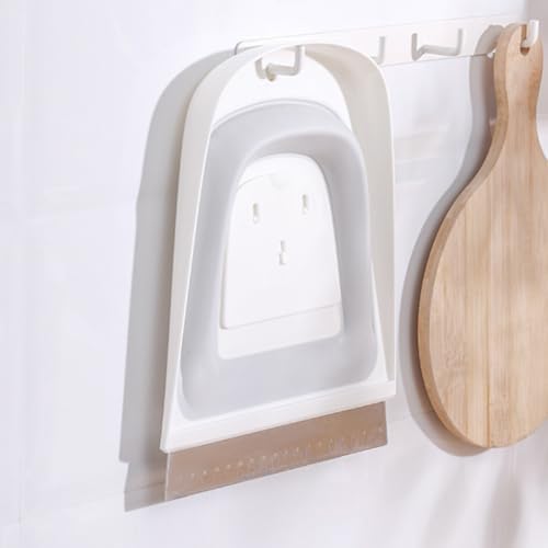 White Folding Dustpan Shovel - Image 5