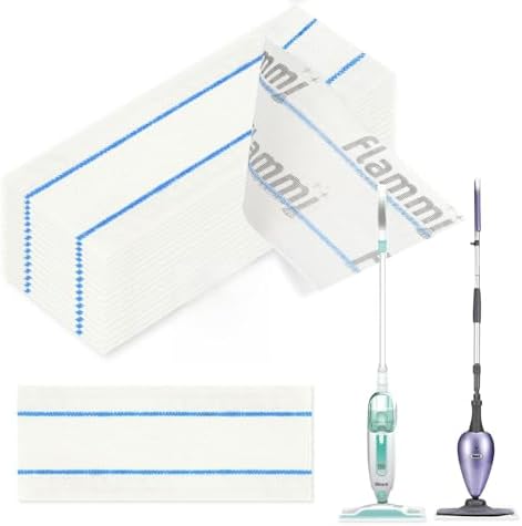 Flammi 16-Pack Disposable Pads for Shark S1000/S3101/SK410 Steam Mop by Flammi