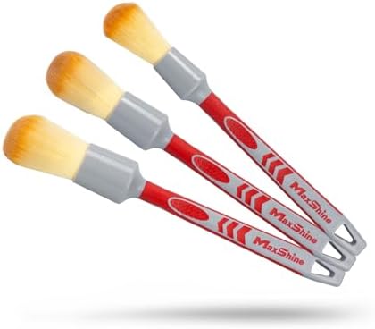 Maxshine Universal 3-Piece Ultra Soft Detailing Brush Set – Professional Brushes by Maxshine