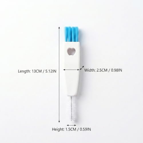 3 in 1 Cup Lid Gap Cleaning Brush Set, Mutipurpose Tiny Silicone Cup Holder - Image 3