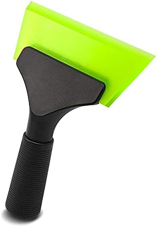 FOSHIO Small Squeegee with 5 Inch Green Rubber Blade Mini Wiper Window Tinting - Image 2