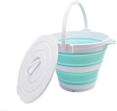 SAMMART 10L Collapsible Fishing Bucket by SAMMART