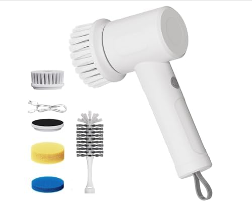 Electric Spin Scrubber, Cordless Handheld Brush, 2 Speeds by Unknown
