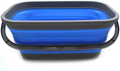 SAMMART 11.6L Collapsible Rectangular Handy Basket/Bucket - Image 3