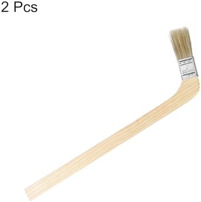 HARFINGTON Paint Brush 2Pcs 1" Brush Width Reusable Variety Angle Bend Brushes - Image 3