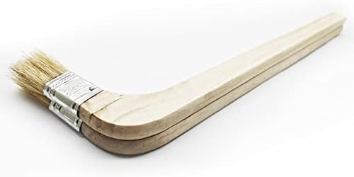 Wooden Handled Hog Bristle Radiator Right Angle Bend Paint Brush - Image 5