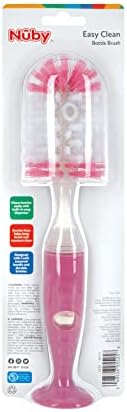 Nuby Easy Clean Dispensing Soft and Durable Bristle Bottle Brush - Image 6