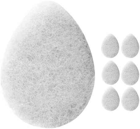 KOL Face Scrubber Pads, Unscented Exfoliating Facial Cleansing Sponges by Kol