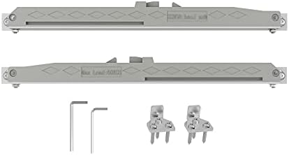 JUBEST 6FT Brushed Nickel Sliding Barn Door Hardware Track Kit - Image 5
