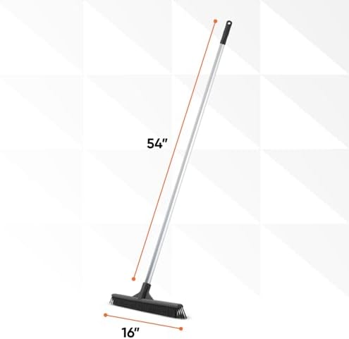 Superio 16"" Slim Silicone Salon Broom - Image 2