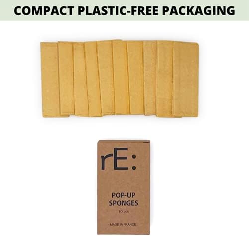 rE: REKURATOR Eco-Friendly Pop-Up Sponges – 100% Vegetable Cellulose, - Image 3