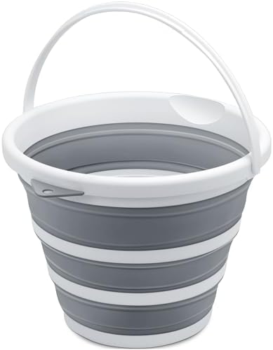 Goderewlid Collapsible Bucket 2.6 Gal/10L, Space-Saving, Portable Foldable by Goderewild