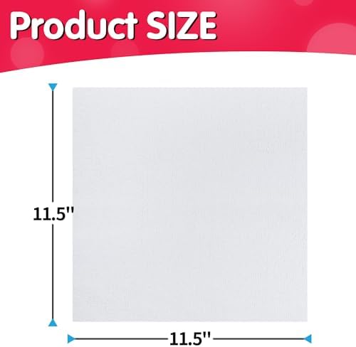 FIXSMITH White Microfiber Cleaning Cloth, 11.5"X11.5" Cleaning Rags - Image 2