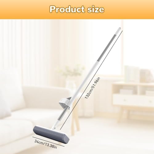 PVA Sponge Mops Super Absorbent Cleaning Mop Self Squeeze Floor Cleaner - Image 5