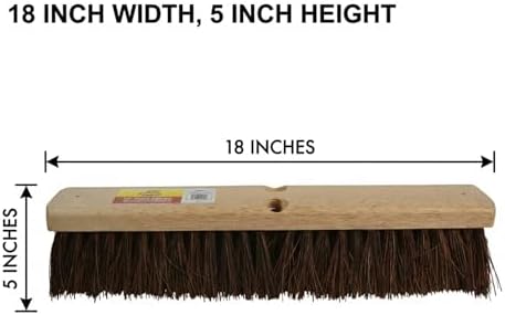 Janico Bristles Outdoor Surface Push Broom - Image 3