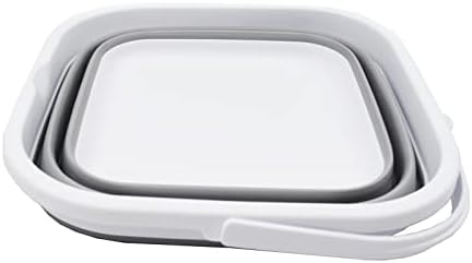 SAMMART 5.5L Collapsible Plastic Square Bucket - Image 5