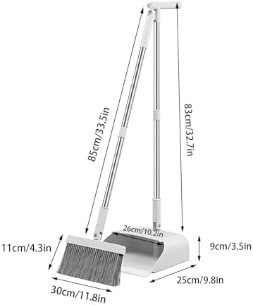 Broom and Dustpan Combo for Office, Broom and Dustpan Set for Home - Image 2