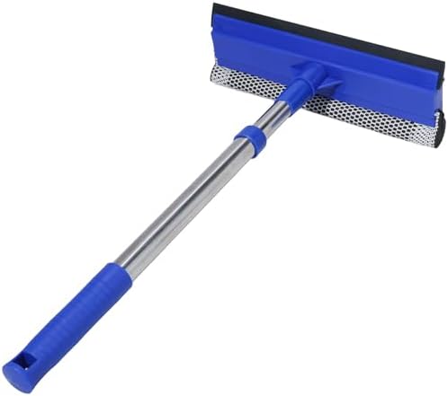 2-in-1 Car Windshield Squeegee and Sponge Scrubber by Makelifeeasier