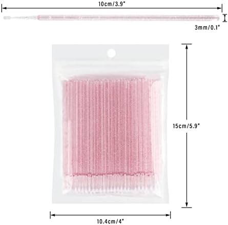 G2PLUS Micro Swabs, Disposable Micro Applicator Brushes and Swabs 500PCS - Image 2