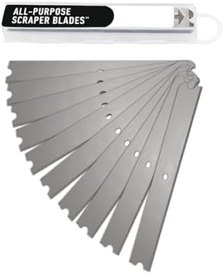 Unger 12” Professional All-Purpose Scraper Replacement Blades, 10 Pack by Unger
